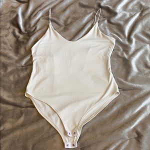 White Tank Top Body Suit